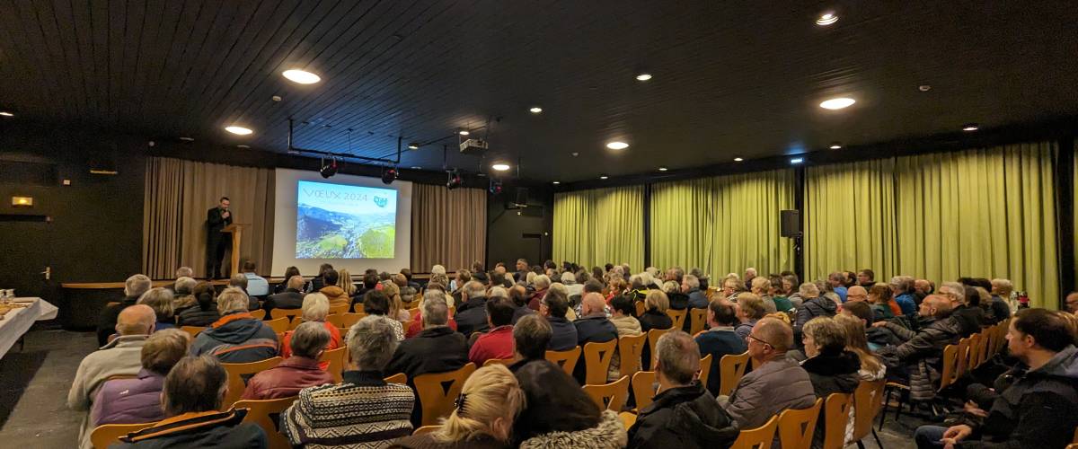 Soirée des vœux du maire le 29 janvier 2024 - Marie-Anaïs Lien