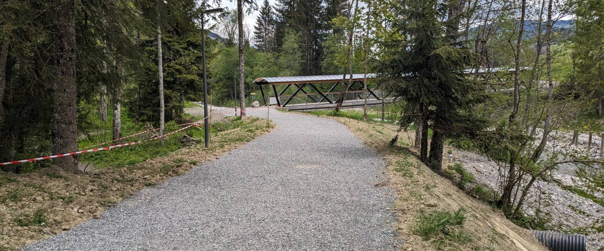 Jonction reliant le parc de loisirs des Belles au plan d'eau - Marie-Anaïs Lien