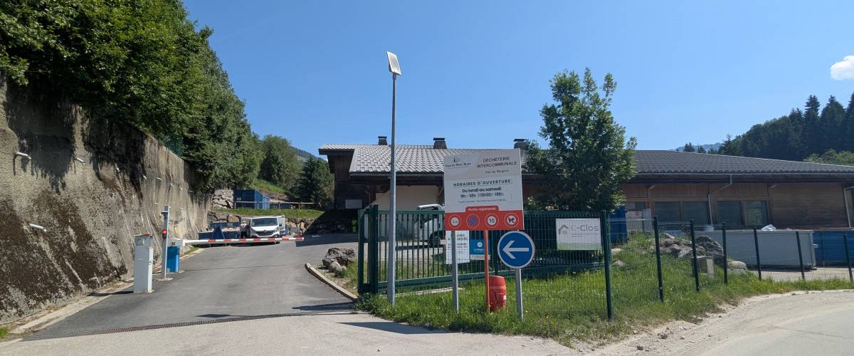 Déchèterie intercommunale de Megève le 19/06/2025 - Marie-Anaïs Lien