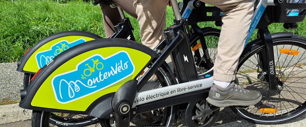 Vélos électriques en libre-service MontenVélo - CCPMB