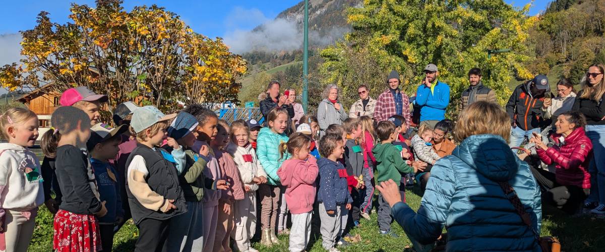 Cross de l'automne de l'école maternelle Saint-Joseph de Praz-sur-Arly - Marie-Anaïs Lien