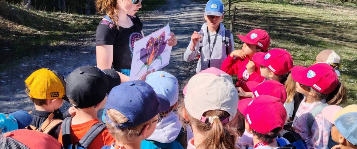 Journée "Exploration montagnarde" de la CCPMB et du CNM avec les CE1, CM1 et CM2 de l'école des Éterlous le 23/04/2026 - Françoise Perrin