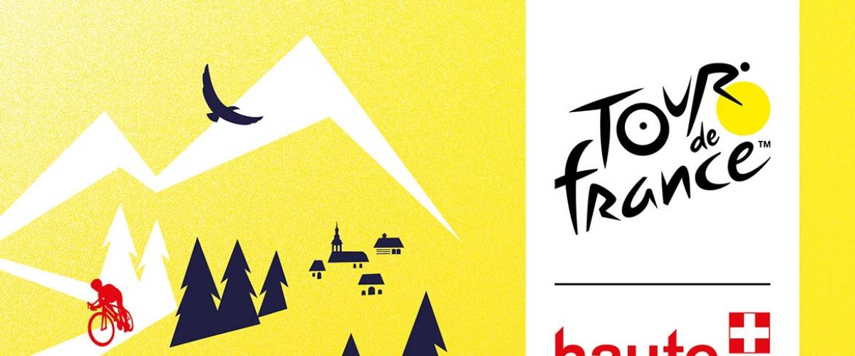 Affiche Tour de France Haute-Savoie 2022