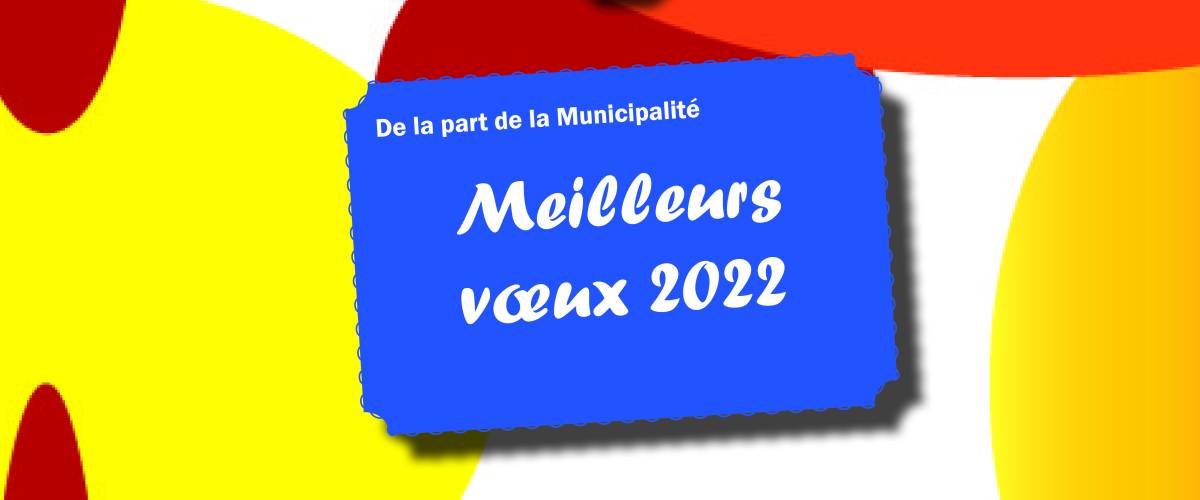 Vœux du maire en janvier 2022 (illustration tronquée)