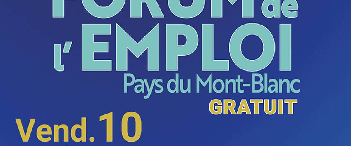 Forum de l'emploi du 10/10/2025 - CCPMB