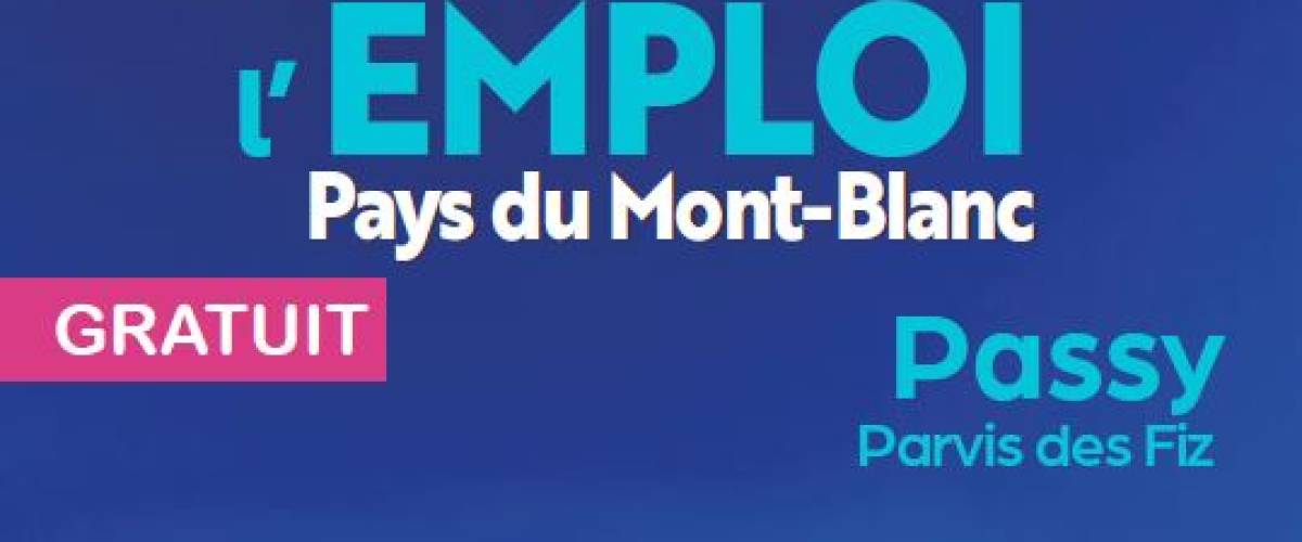 Affiche Forum de l'emploi de mars 2026 - CCPMB