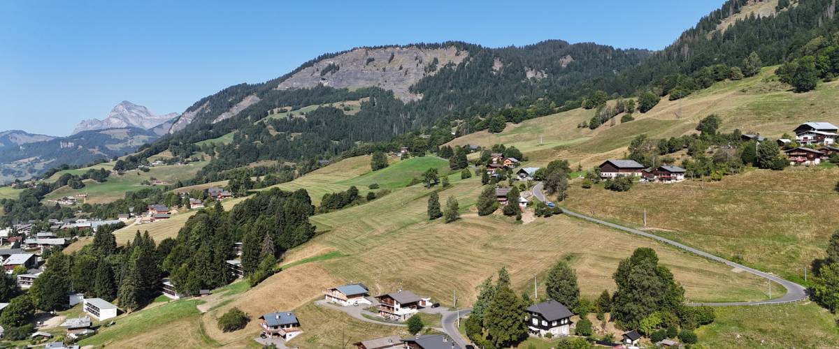 Paysage montagnard 14 aout 2025, à Praz-sur-Arly