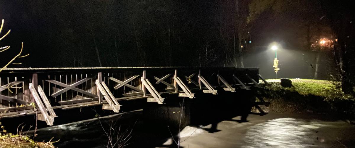 Passerelle Arly 13 novembre 2023