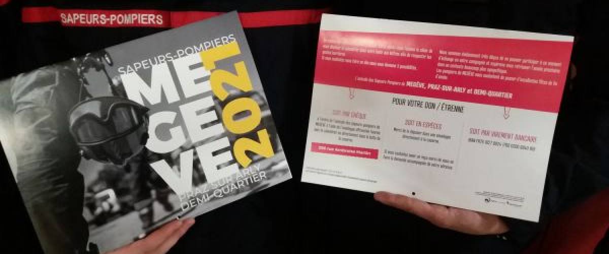 Calendrier des sapeurs-pompiers 2021
