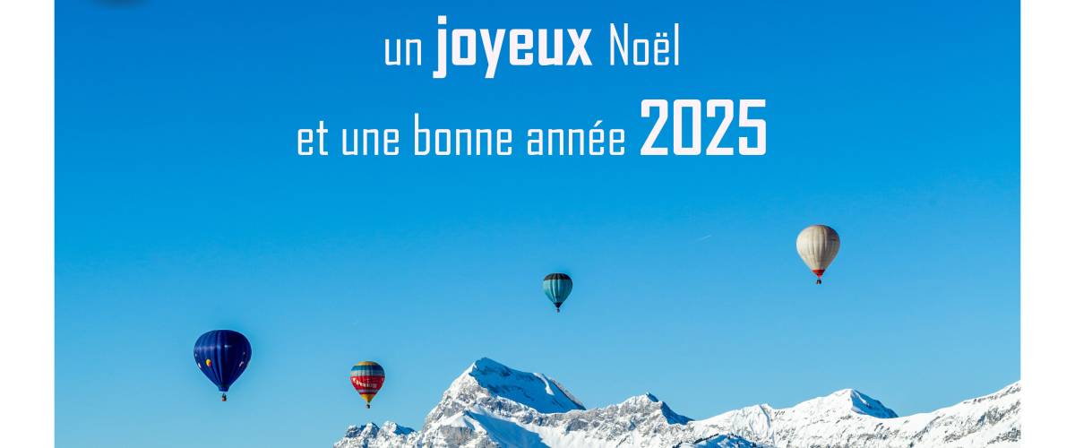 Carte de vœux pour les habitants et le personnel pour Noël 2024 et nouvelle année 2025 - Marie-Anaïs Lien