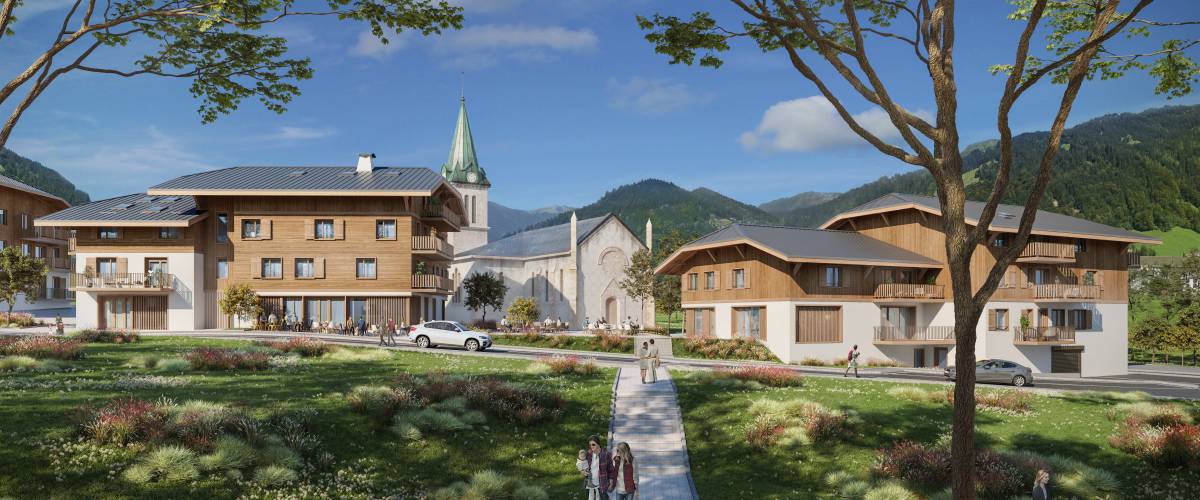 Perspective du futur centre-village