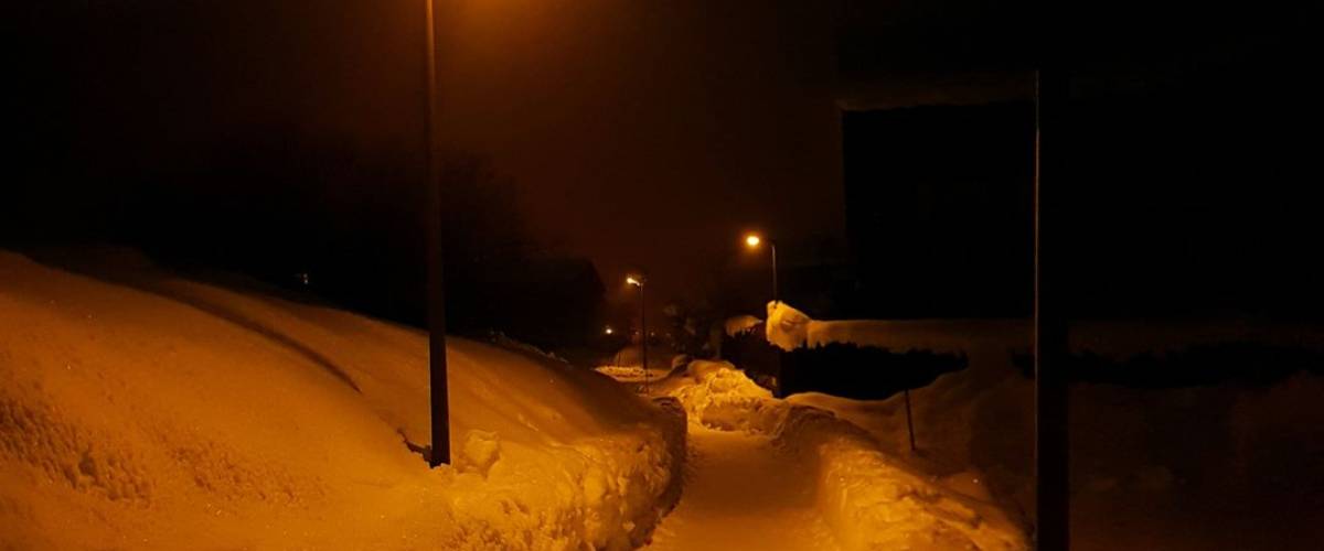 Eclairage du chemin de la Gelinotte