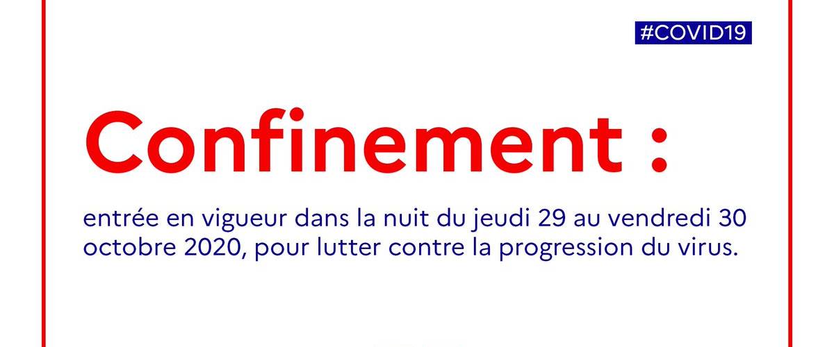 Covid-19 : nouveau confinement