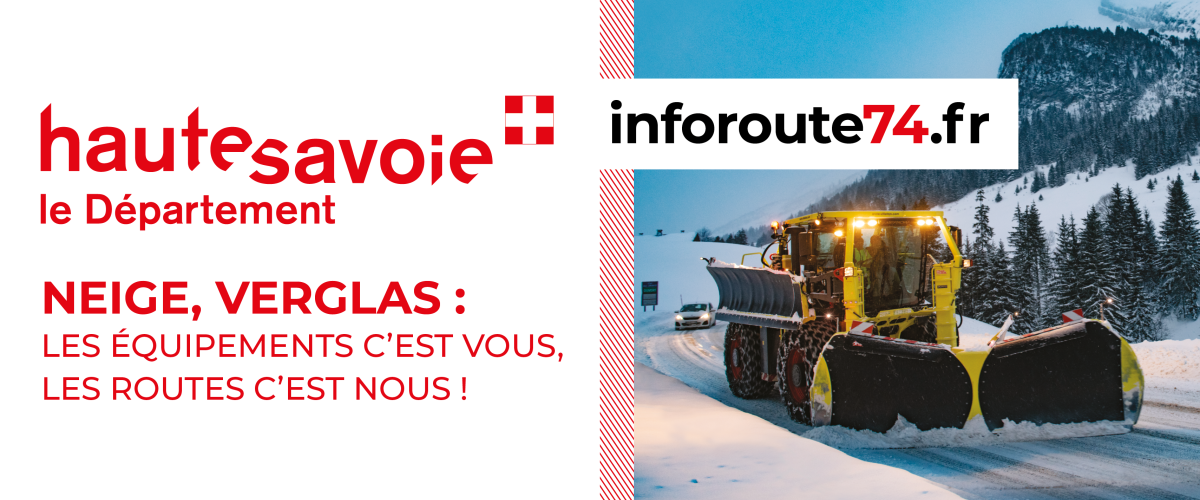 Service hivernal du département de la Haute-Savoie : campagne 2023-24 - Département de la Haute-Savoie