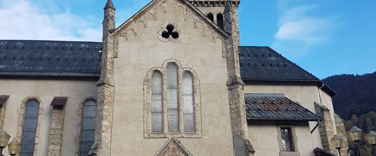 L'église de Praz-sur-Arly.