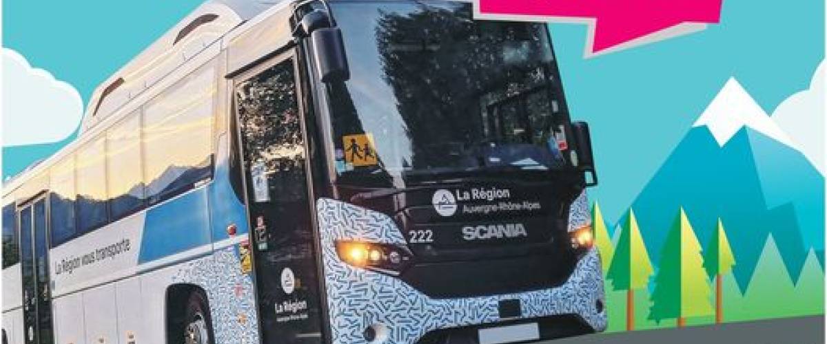 Tarification unique pour les lignes régulières de bus sur le territoitre de la CCPMB à 1€50 en 2024  - Région AuRA/CCPMB