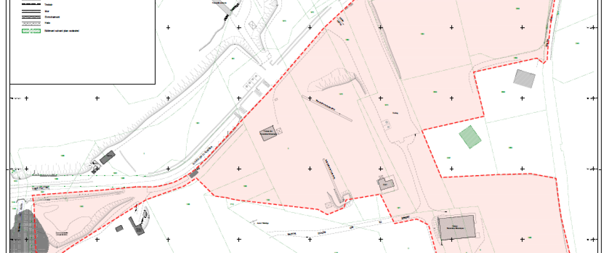 Périmètre de la DUP relative au quartier des Varins