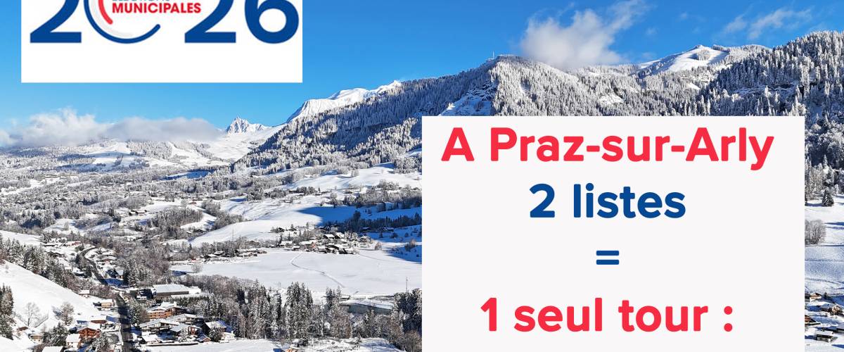 Un tour aux municipales à Praz