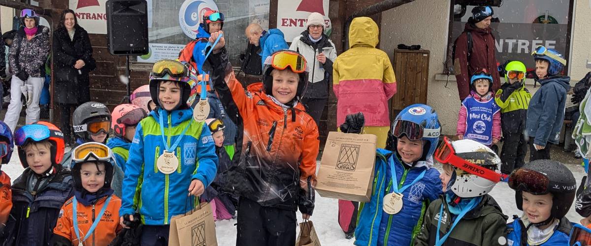 Tim Knur à la 1re place de la micro-coupe organisée à Saint-Gervais le 11 février 2026 - Marie-Anaïs Lien