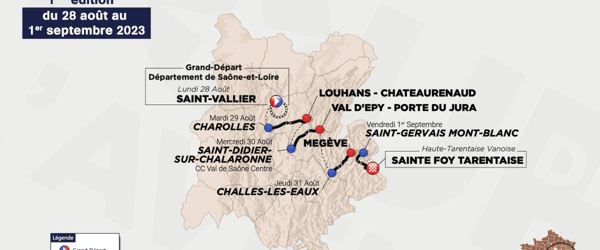 Parcours Tour Avenir Femme 2023
