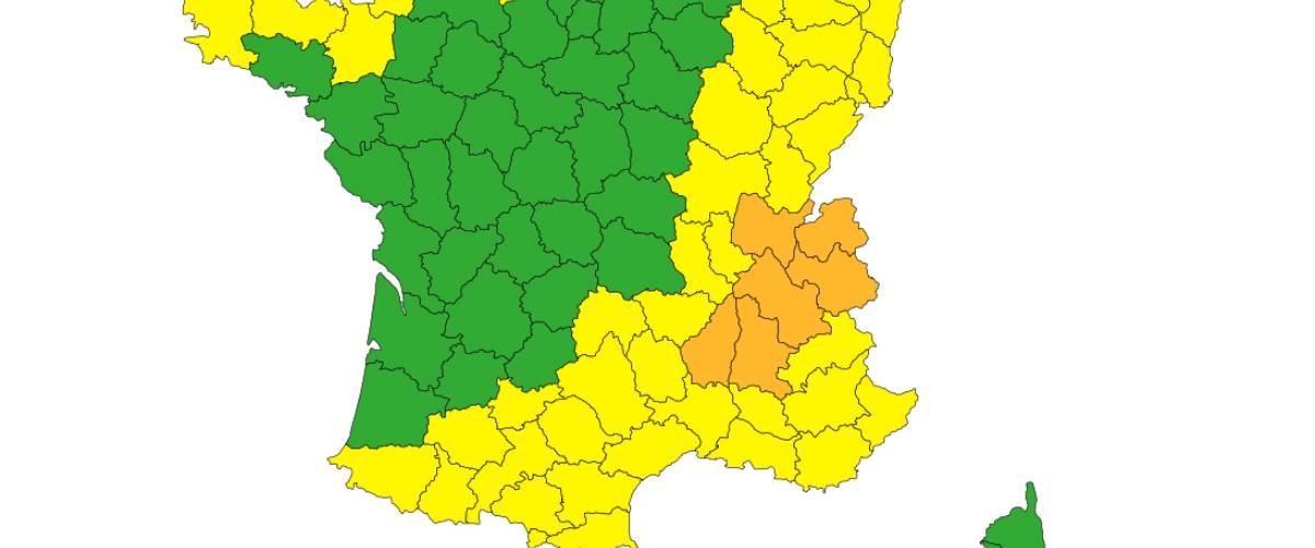 Alerte orange orages 26 aout