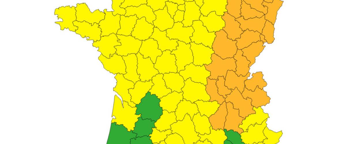 Alerte orange orages 20 juillet 2025