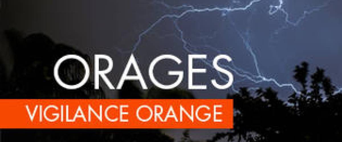 Alerte vigilance orange orages violents