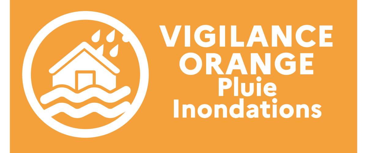 Alerte vigilance orange pluie-inondations