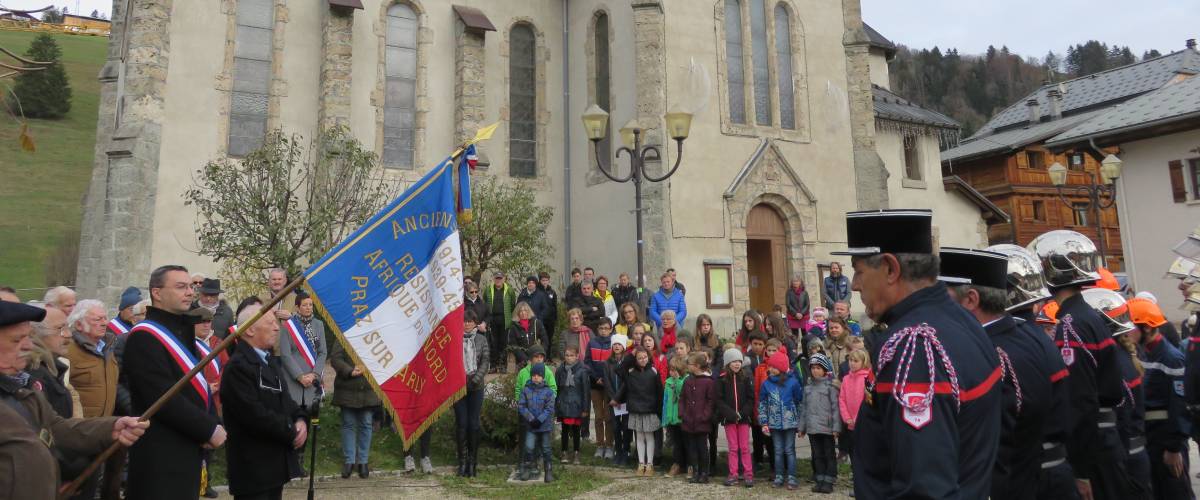 Cérémonie du 11 novembre, en 2019