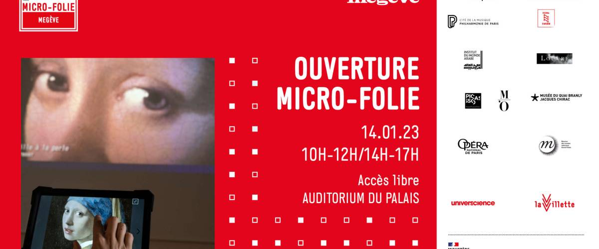 Micro-Folie de Megève 2023 - La Villette / Ministère de la Culture