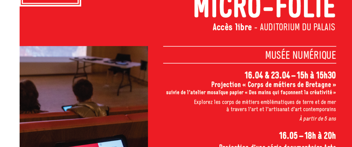 Programme du musée Micro-Folie de Megève au printemps 2026 - Mairie de Megève