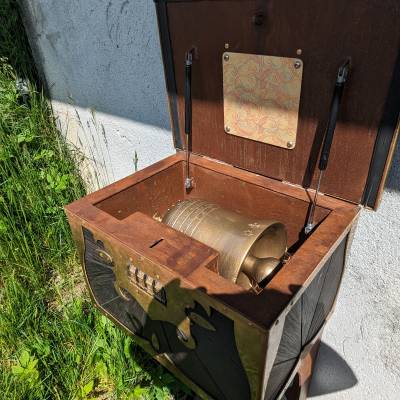 Sentier de randonnée ludique « La Thonnaz ne sonne plus » : demi-cloche réalisée en 3D - Marie-Anaïs Lien