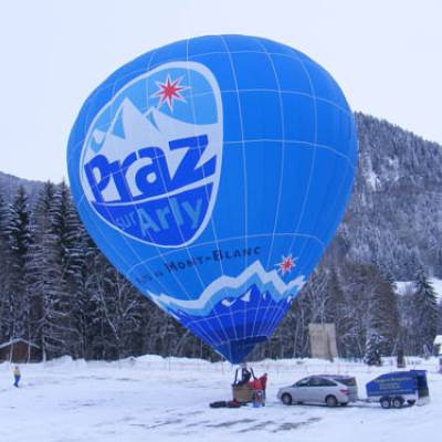 Nouvelle montgolfière de Praz-sur-Arly - Patrice Blanc-Gonnet / Praz sur Arly Tourisme