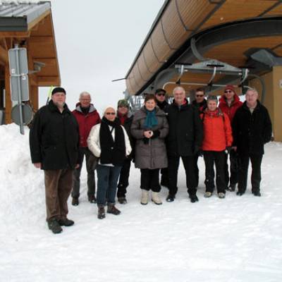 Comité de jumelage : délégation de Roscoff à Praz les 27 et 28 mars 2010