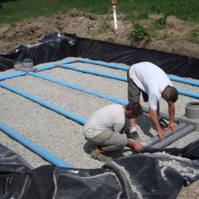 En 2010, le technicien du Service Public d’Assainissement Non Collectif (SPANC) a diagnostiqué les installations d’assainissement non collectif.