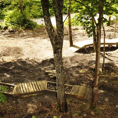 Aménagement du Ludik Park en juillet 2010 - Gaël Joncour
