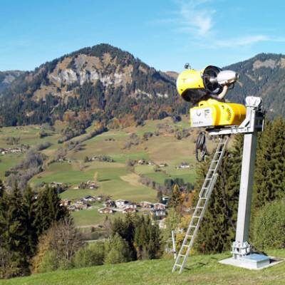 Extension du réseau de neige de culture en octobre 2010