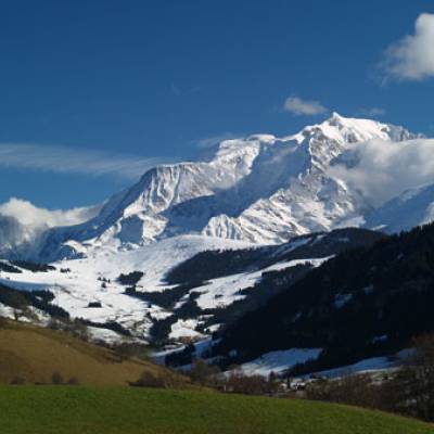 Massif du Mont-Blanc le 21 novembre 2010