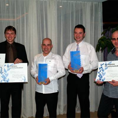 Remise des prix de la 9 édition des Trophées de la Communication, le 26 novembre 2010