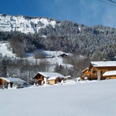 Village de Praz-sur-Arly le 18 décembre 2010