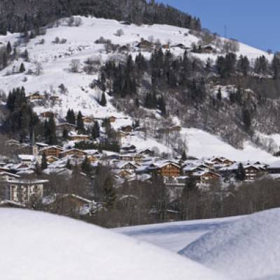 Praz vu depuis les Chenux, le 10 janvier 2012 - Gaël Joncour