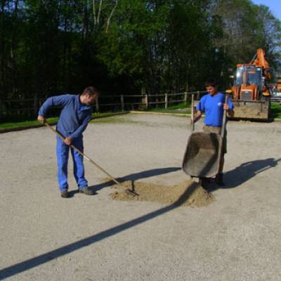 Boulodrome des Belles tout neuf, le 24 mai 2012