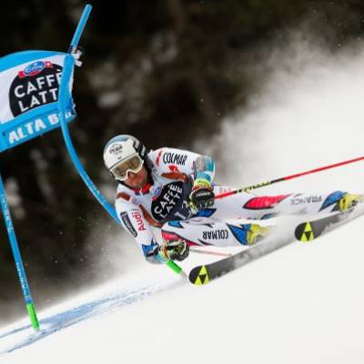Thomas Fanara le 16 décembre 2018, lors d'Alta Badia en Italie - Alexis Boichard/Agence Zoom