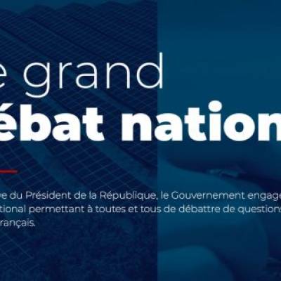 Réunion publique avec Xavier Roseren à Sallanches le 28 janvier 2019, sur le Grand débat national