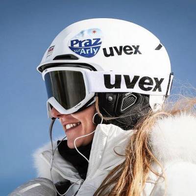 Lea Bouard lors de la Coupe du monde de bosse, tenue au Japon les 23 et 24 février 2019