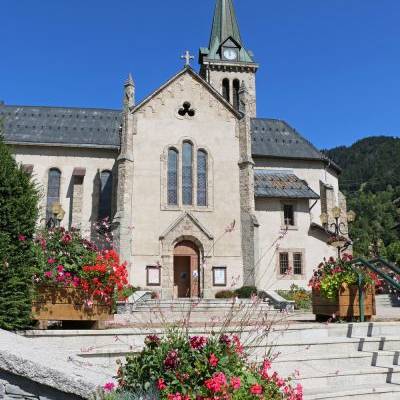 Le village de Praz sur Arly en mars 2019