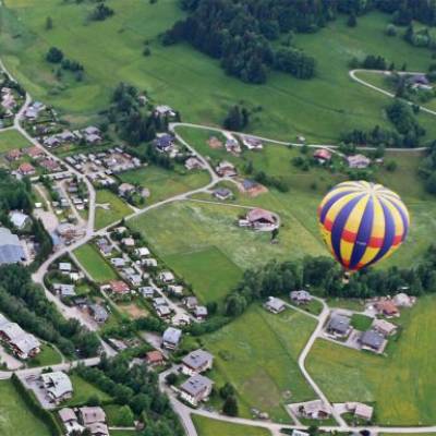 Route des Thouvassières à Praz sur Arly en juin 2019