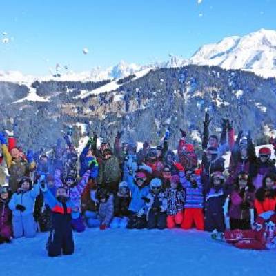 Les Roscovites en classe de neige à Praz en février 2020
