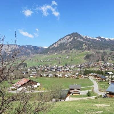 Village de Praz sur Arly le 14 avril 2020 - Yann Jaccaz