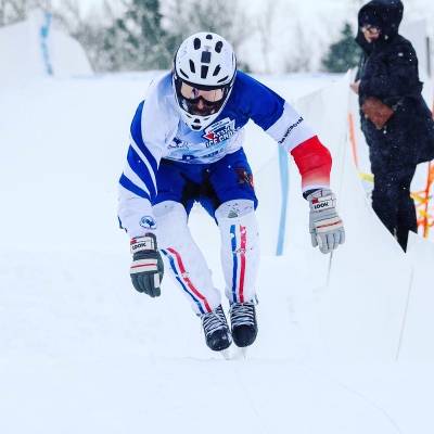 Partenaire sportif d'Ice Cross Antonin Chiberches : 20230127-28_course Mont du Lac ds Wisconsin aux EU_photographe pro